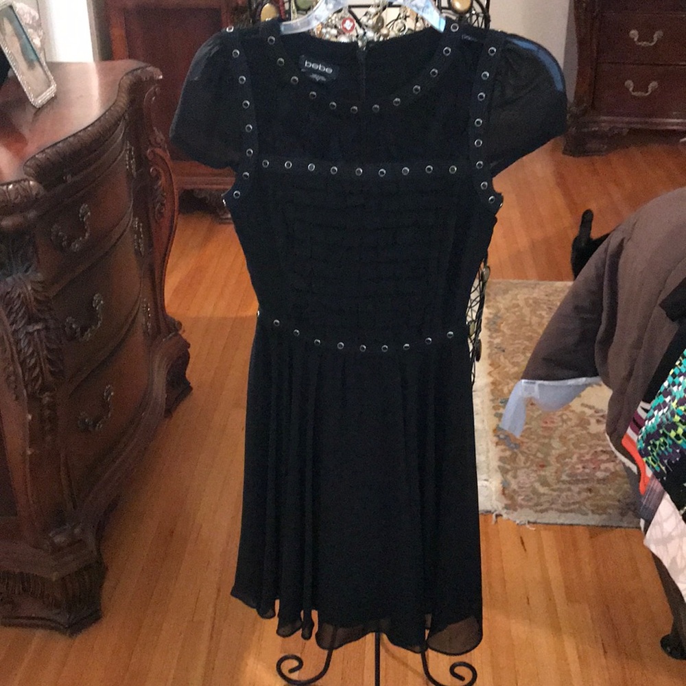 Bebe black party dress 00